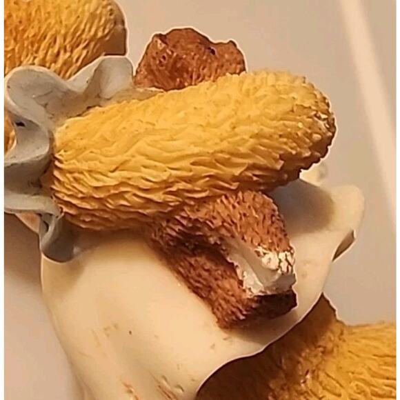 1998 Enesco CHERISHED TEDDIES Flower Girl and Ring Bearer Wedding Bears 2 1/2" - Picture 6 of 7